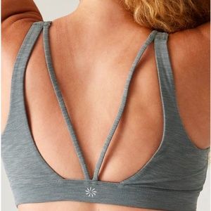 Athleta Exhale Bra D-DD 3X Coral